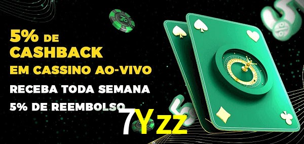 Promoções do cassino ao Vivo 7Yzz